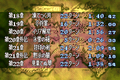 ファイアーエムブレム 封印の剣 評価SS ターン数4